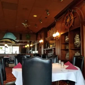 Chesapeake Seafood House, restaurant interior, dining room, nautical decor - Springfield, IL